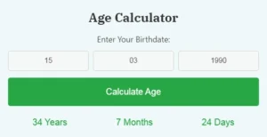 Age Calculator